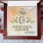To My Wife | My Queen Forever | Forever Love Necklace