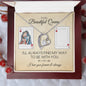 To My Queen | Always Be With You | Forever Love Necklace