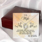 To My Wife | My Queen Forever | Forever Love Necklace