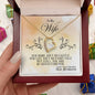 To My Wife | My Queen Forever | Forever Love Necklace