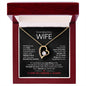 To MyWife | Love of My Life | Forever Love Necklace