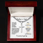 Miscarriage Gift for Dad, Loss of Baby Cross with Cuban Chain for Daddy, Infant Loss Keepsake, Stillborn Memorial Present