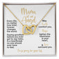 Miscarriage Gift, Infant Loss Memorial Keepsake, Stillborn Baby Necklace