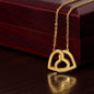 DELETE To My Daughter | Love You Forever | Interlocking Hearts Necklace
