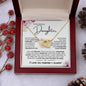 DELETE To My Daughter | Love You Forever | Interlocking Hearts Necklace