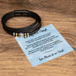 Miscarriage Gift for Husband, Loss of Baby Bracelet from Wife, Infant Loss Keepsake, Stillborn Memorial Present