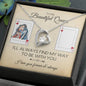 To My Queen | Always Be With You | Forever Love Necklace
