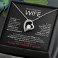 To MyWife | Love of My Life | Forever Love Necklace