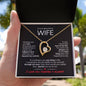 To MyWife | Love of My Life | Forever Love Necklace