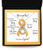 Appendix Cancer Warrior | Rising Phoenix Necklace | Gift for Support, Fighter, Survivor