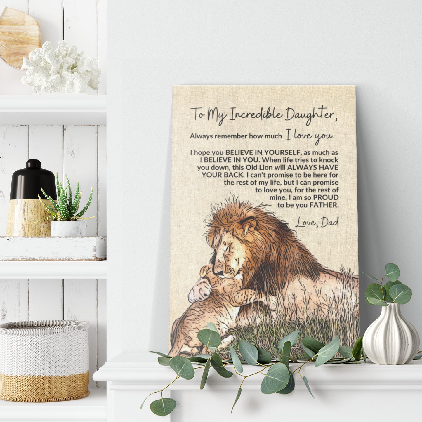 To My Daughter | This Old Lion Will Always Have Your Back