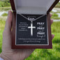 To My Son | Pray Through It | Cross Necklace