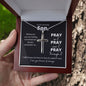 To My Son | Pray Through It | Cross Necklace