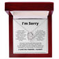I'm Sorry | Forever Love Necklace