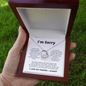I'm Sorry | Forever Love Necklace