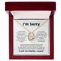 I'm Sorry | Forever Love Necklace