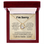 I'm Sorry | Forever Love Necklace