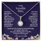 Gift for Mom | Necklace from Daughter/Son