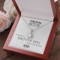 To My Badass Bestie | I'd Shank A Bitch For You | Eternal Hope Necklace