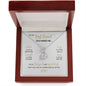 To My Best Friend | Blessed & Grateful | Eternal Hope Necklace