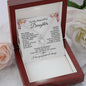 To My Daughter | Mother & Daughter Hearts As One | Eternal Hope Necklace