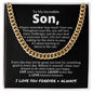 To My Son | Live, Love, Laugh | Cuban Chain