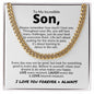 To My Son | Live, Love, Laugh | Cuban Chain