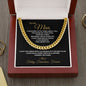 To My Man | Every Little Thing About You | Cuban Link Chain