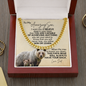 Gift for Son | Cuban Link Chain from Dad | Win or Learn