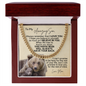 Gift for Son | Cuban Link Chain from Mom | I Believe in You