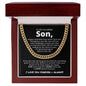 To My Son | Live, Love, Laugh | Cuban Chain