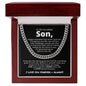 To My Son | Live, Love, Laugh | Cuban Chain