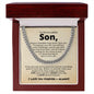 To My Son | Live, Love, Laugh | Cuban Chain