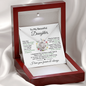 To My Daughter | Most Beautiful Chapter | Love Knot Necklace