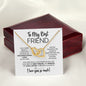 To My Best Friend | Constant Source of Unconditional Love | Interlocking Hearts Necklace