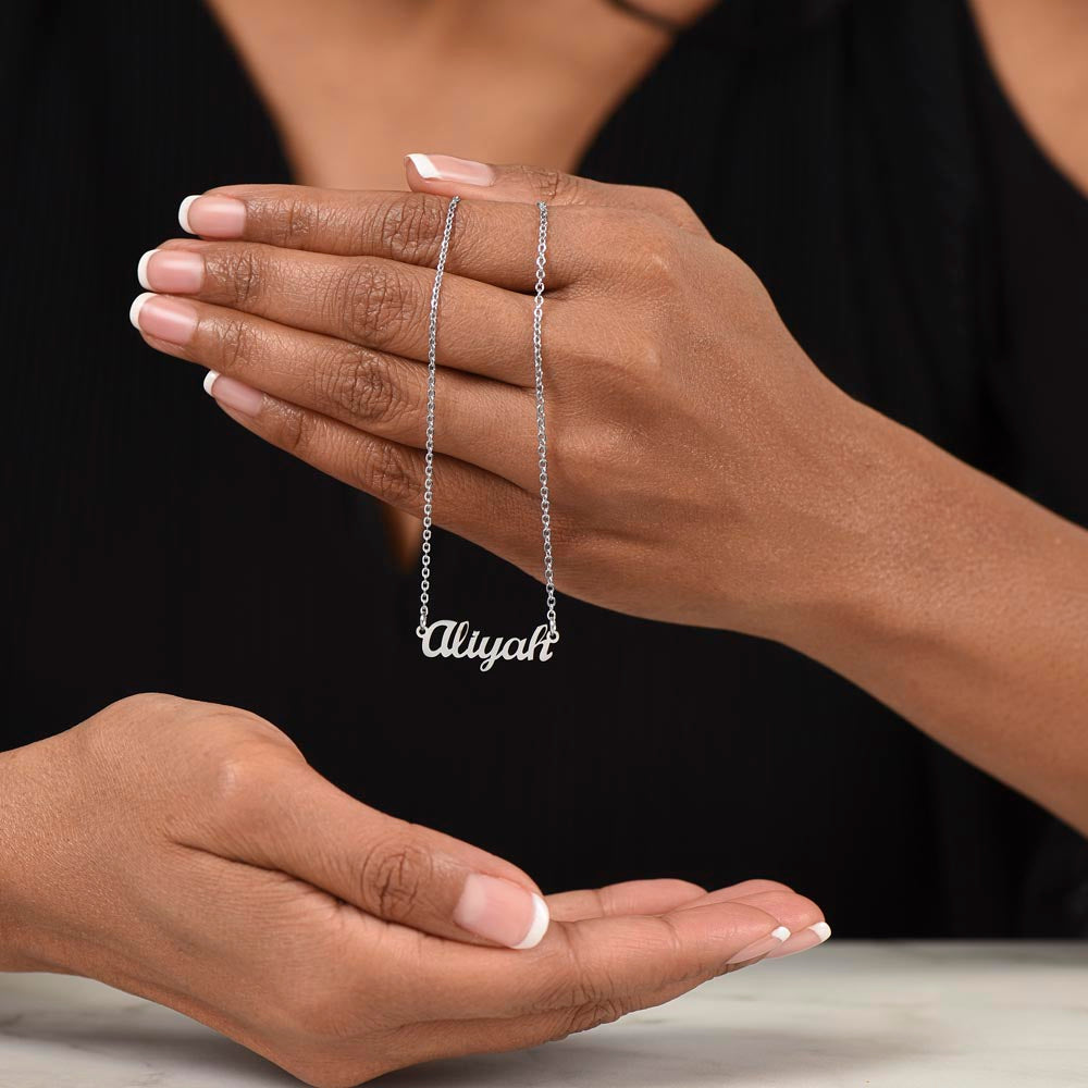 To My Daughter | Personalized Name Necklace | Proudest Moment