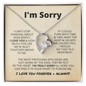 I'm Sorry | Forever Love Necklace