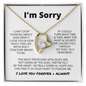 I'm Sorry | Forever Love Necklace