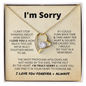 I'm Sorry | Forever Love Necklace