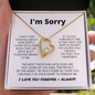 I'm Sorry | Forever Love Necklace