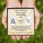 I'm So Sorry for Hurting You | Interlocking Hearts Necklace