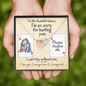 I'm So Sorry for Hurting You | Interlocking Hearts Necklace
