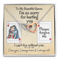 I'm So Sorry for Hurting You | Interlocking Hearts Necklace