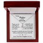 Gift for Mother of the Groom | Necklace for Groom's Mother from the Bride