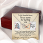 I'm So Sorry for Hurting You | Interlocking Hearts Necklace