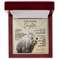 Gift for Daughter | Necklace from Dad | Win or Learn