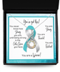 Cervical Cancer Warrior | Rising Phoenix Necklace | Gift for Support, Fighter, Survivor