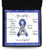 Colon Cancer Warrior | Rising Phoenix Necklace | Gift for Support, Fighter, Survivor