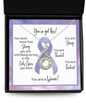 Esophageal Cancer Warrior | Rising Phoenix Necklace | Gift for Support, Fighter, Survivor