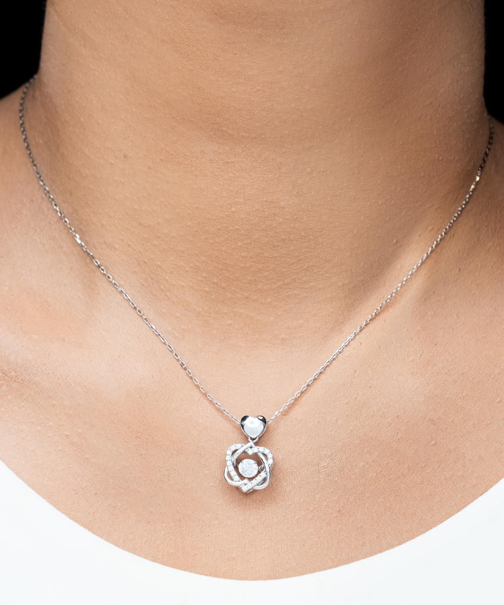Sorry | Heart Knot Necklace